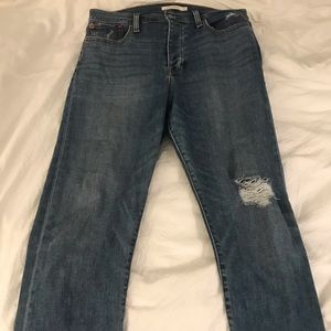 Levi’s Wedgie Straight Crop